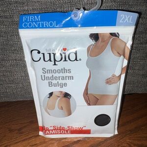 Fall In Love with Cupid No Side Show Camisole Size 2xl Black New with Tags NWT